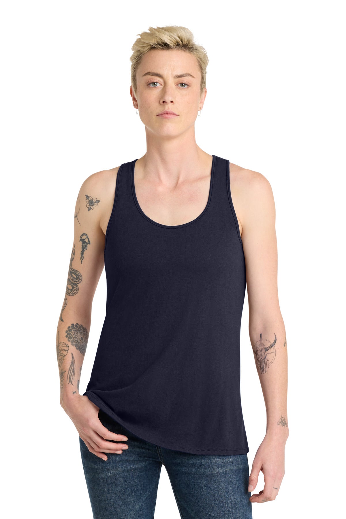 District  ®  Women's V.I.T.  ™  Racerback Tank. DT6302 | Add Your Logo