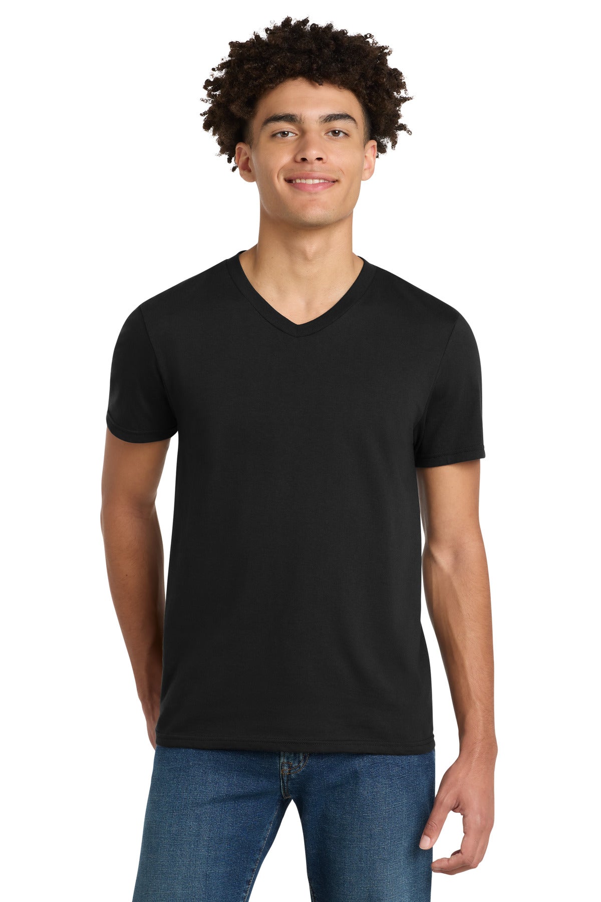 District ®  Very Important Tee ®  V-Neck. DT6500 | Add Your Logo
