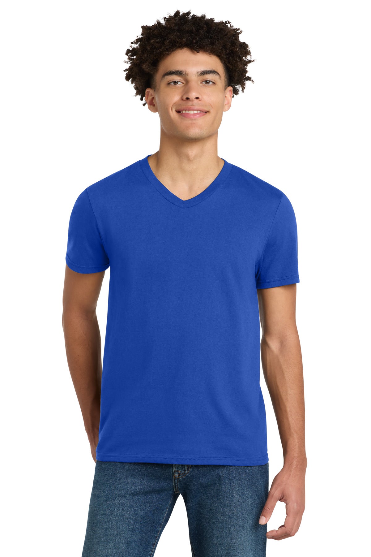 District ®  Very Important Tee ®  V-Neck. DT6500 | Add Your Logo