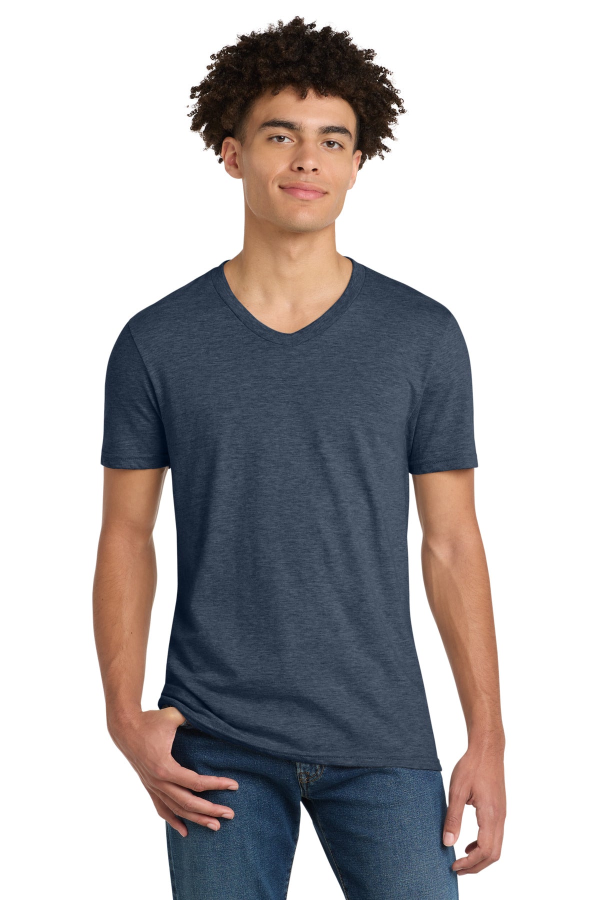 District ®  Very Important Tee ®  V-Neck. DT6500 | Add Your Logo