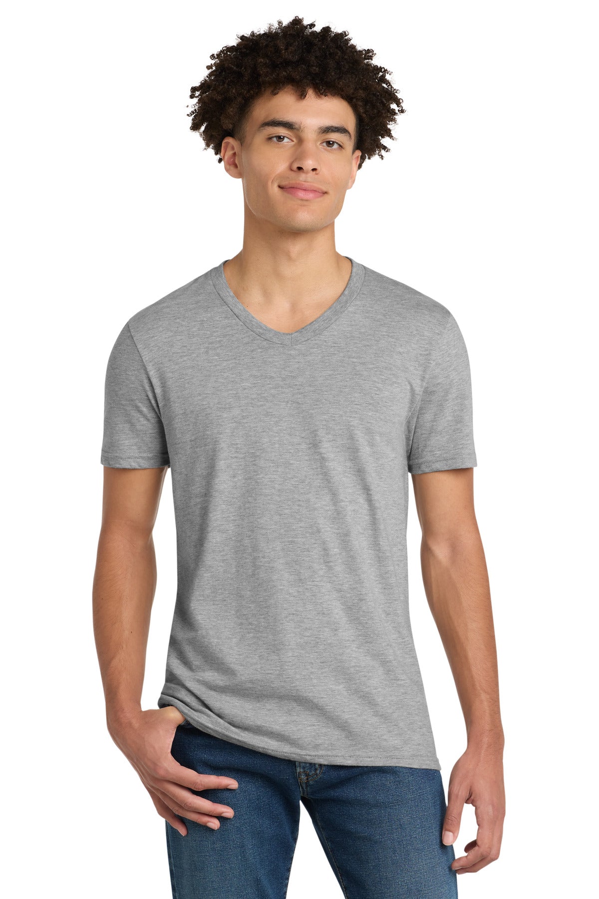 District ®  Very Important Tee ®  V-Neck. DT6500 | Add Your Logo