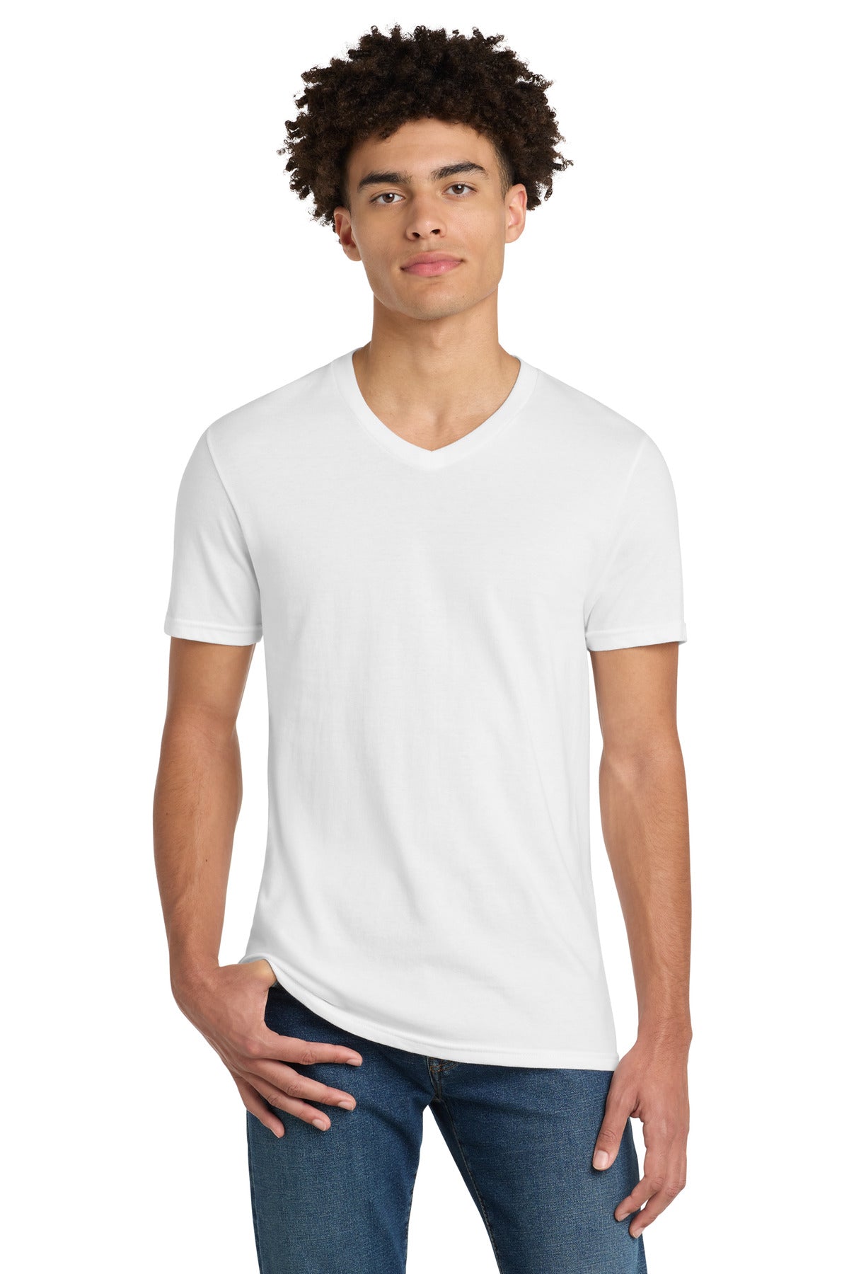 District ®  Very Important Tee ®  V-Neck. DT6500 | Add Your Logo