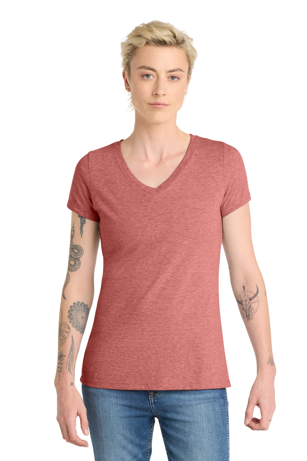 District  ®  Women's Very Important Tee  ®  V-Neck. DT6503 | Add Your Logo