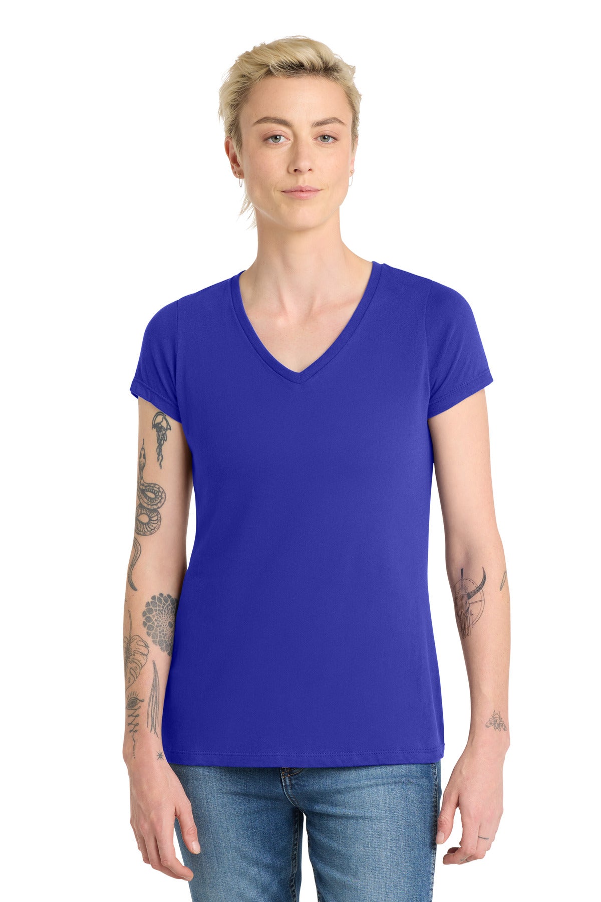 District  ®  Women's Very Important Tee  ®  V-Neck. DT6503 | Add Your Logo