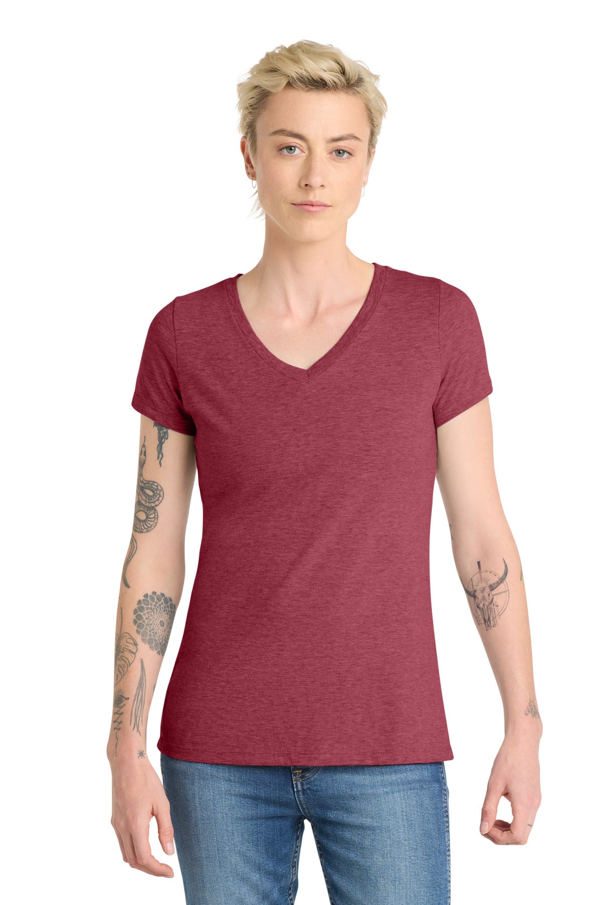 District  ®  Women's Very Important Tee  ®  V-Neck. DT6503 | Add Your Logo