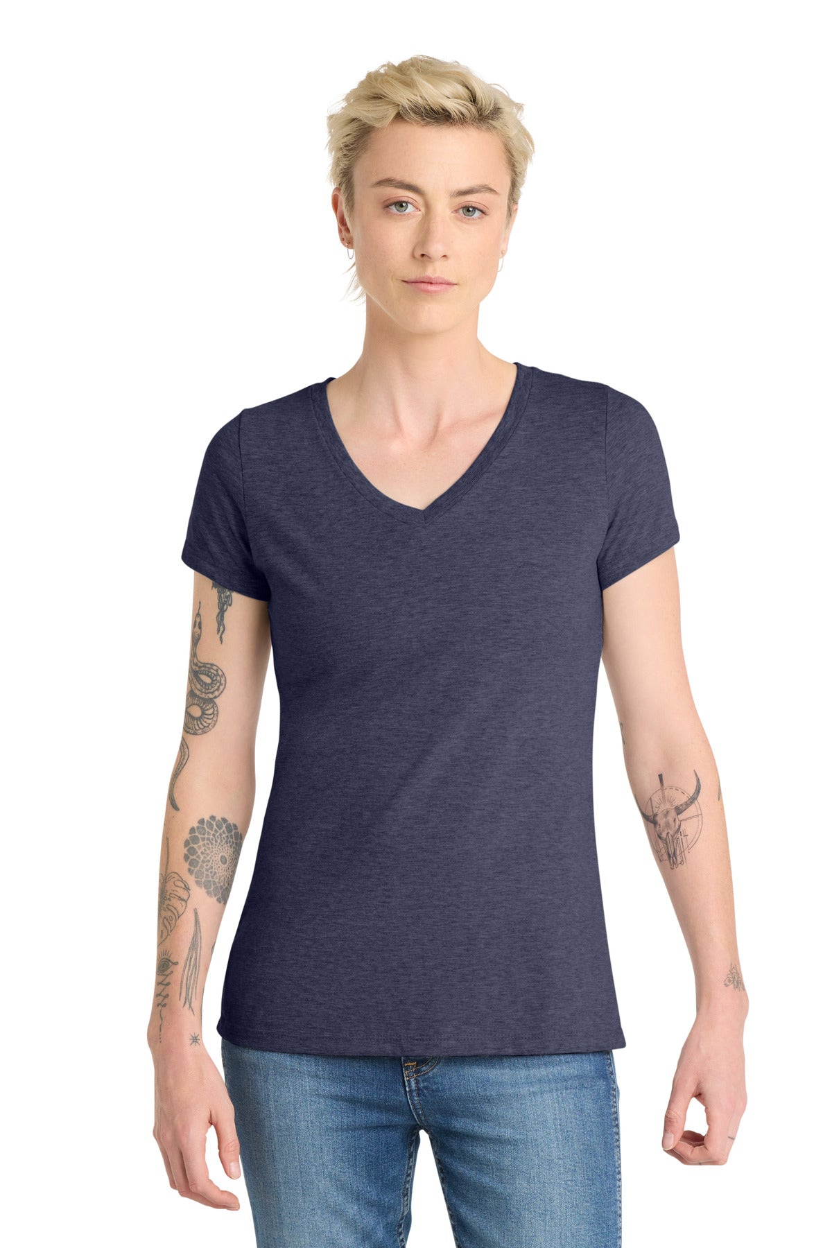 District  ®  Women's Very Important Tee  ®  V-Neck. DT6503 | Add Your Logo