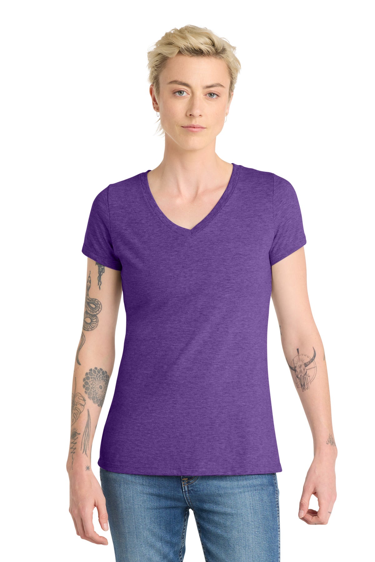 District  ®  Women's Very Important Tee  ®  V-Neck. DT6503 | Add Your Logo
