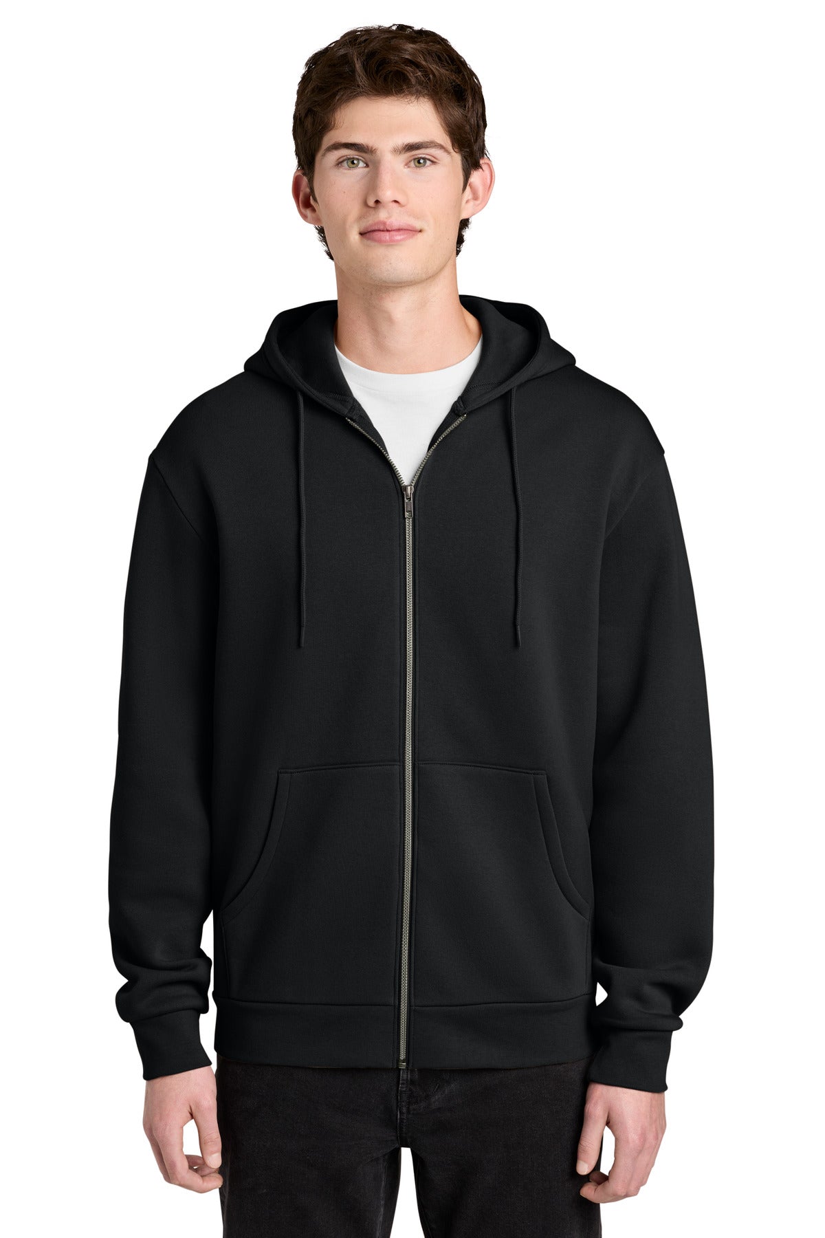 District ®  MelloFleece Full-Zip Hoodie DT6702 | Add Your Logo