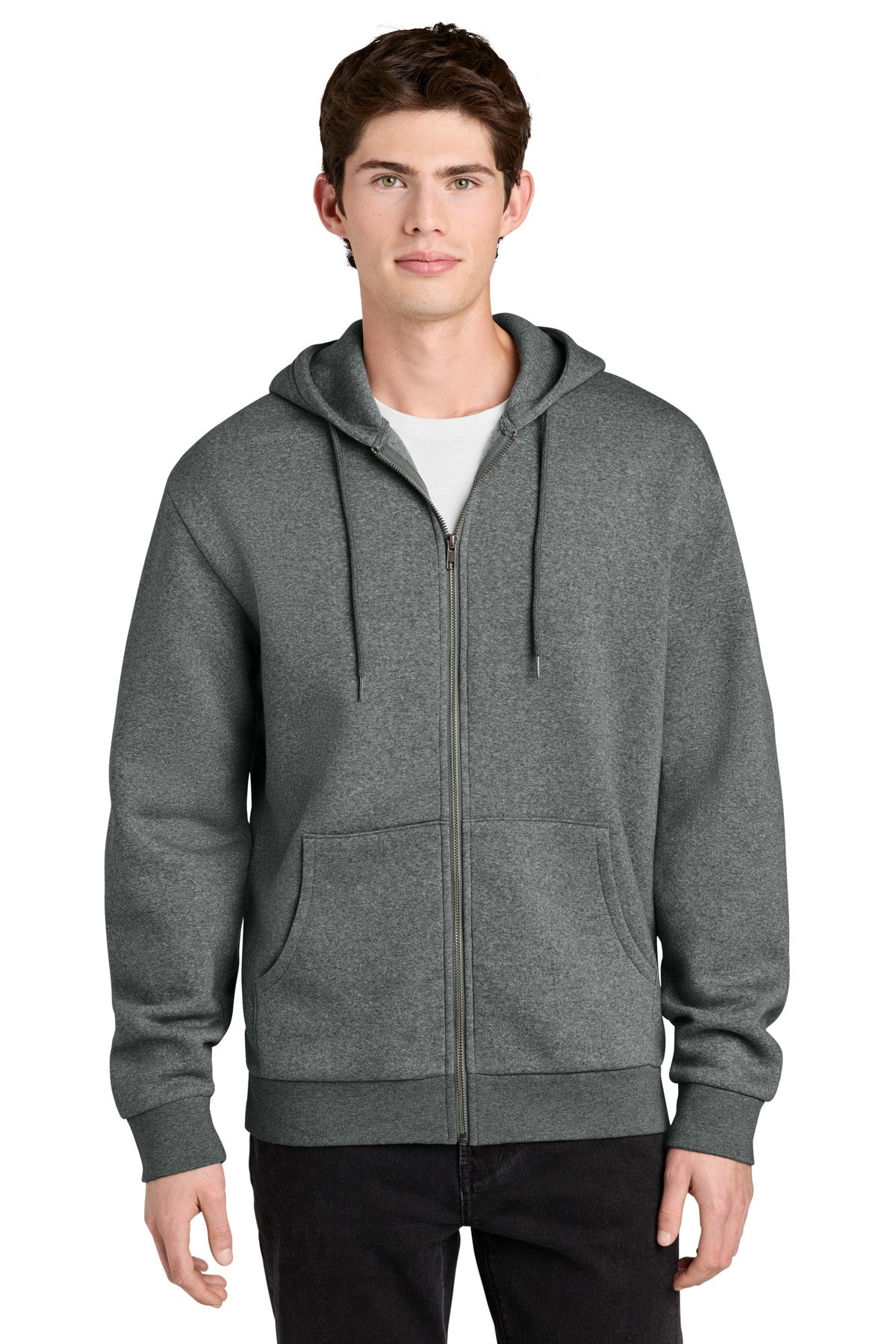 District ®  MelloFleece Full-Zip Hoodie DT6702 | Add Your Logo