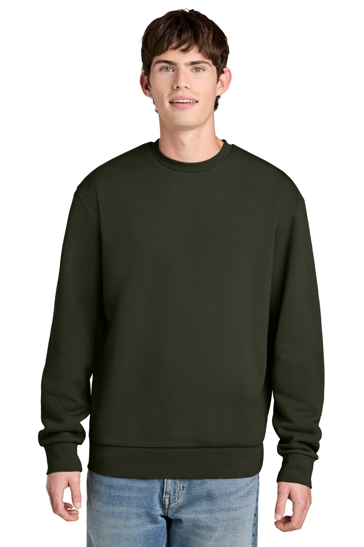 District ®  MelloFleece Crew DT6704 | Add Your Logo