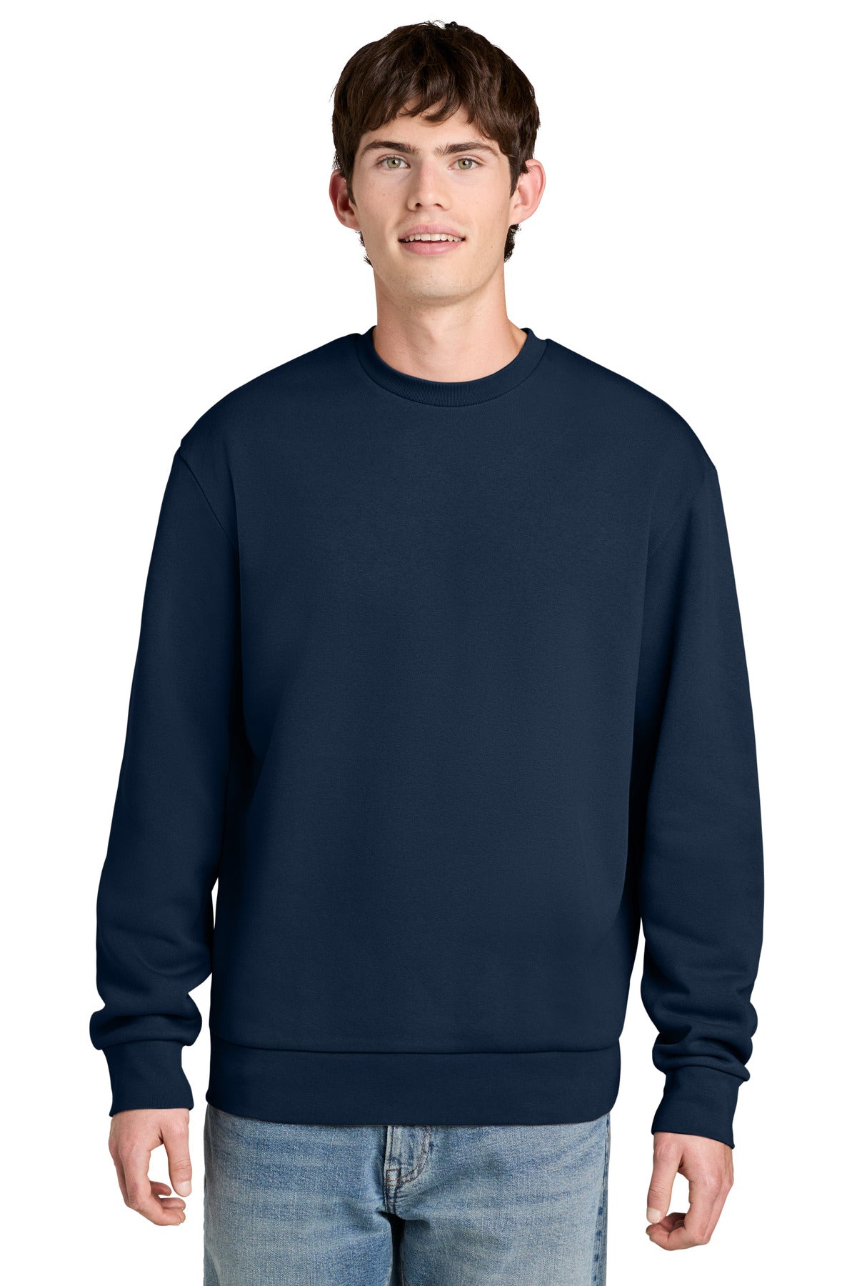 District ®  MelloFleece Crew DT6704 | Add Your Logo