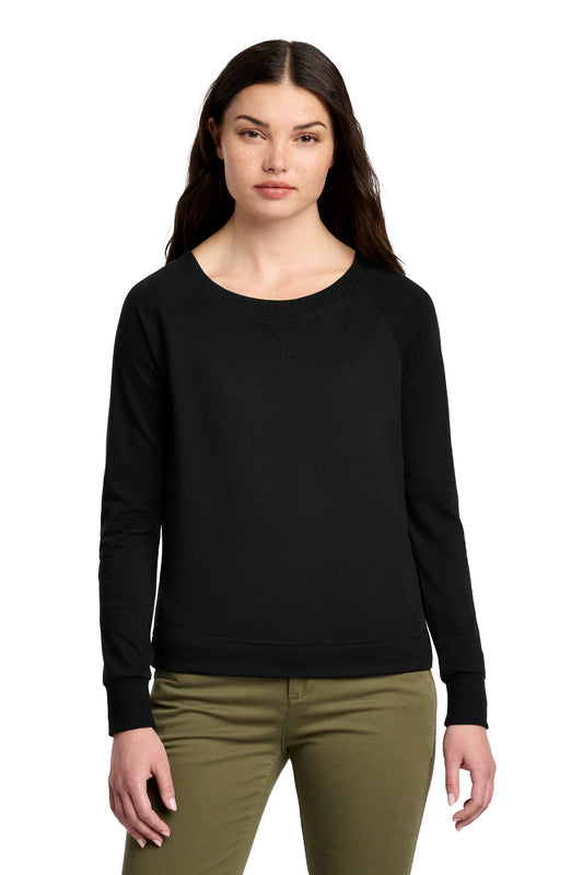 District   Women's Featherweight French Terry   Long Sleeve Crewneck DT672