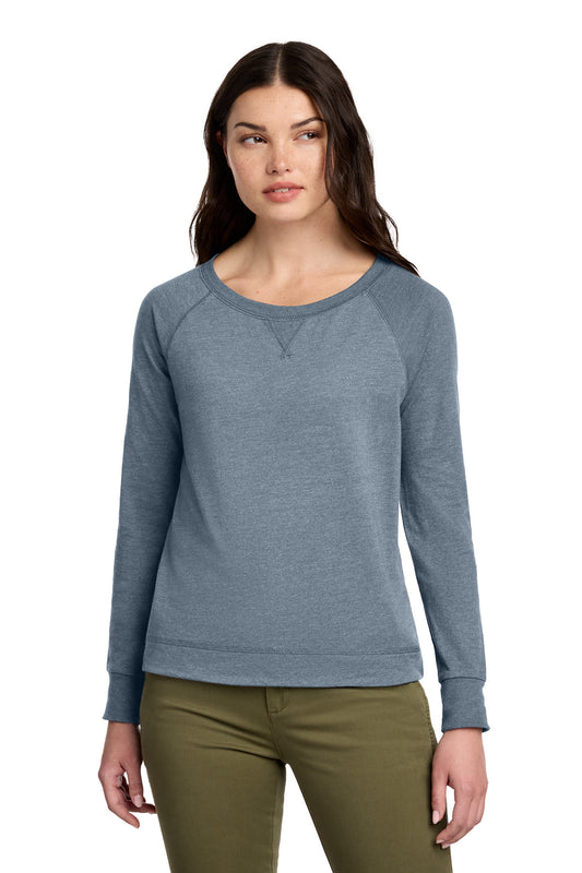 District   Women's Featherweight French Terry   Long Sleeve Crewneck DT672