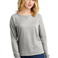 District   Women's Featherweight French Terry   Long Sleeve Crewneck DT672