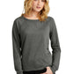 District   Women's Featherweight French Terry   Long Sleeve Crewneck DT672