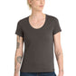District  ®  Women's Flex Scoop Neck Tee DT7501 | Add Your Logo