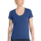 District  ®  Women's Flex Scoop Neck Tee DT7501 | Add Your Logo