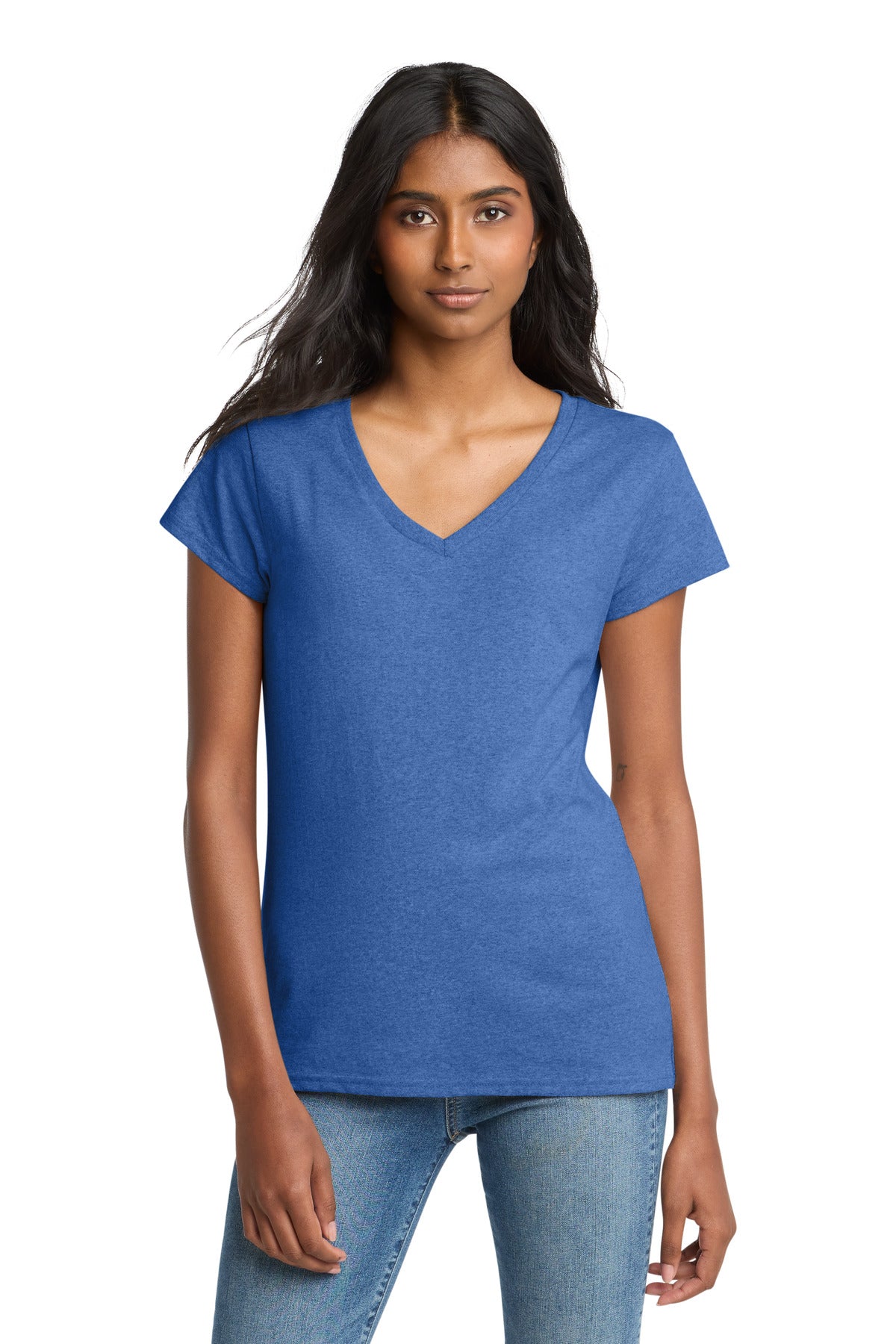 District  ®  Women's Re-Tee  ™  V-Neck DT8001 | Add Your Logo
