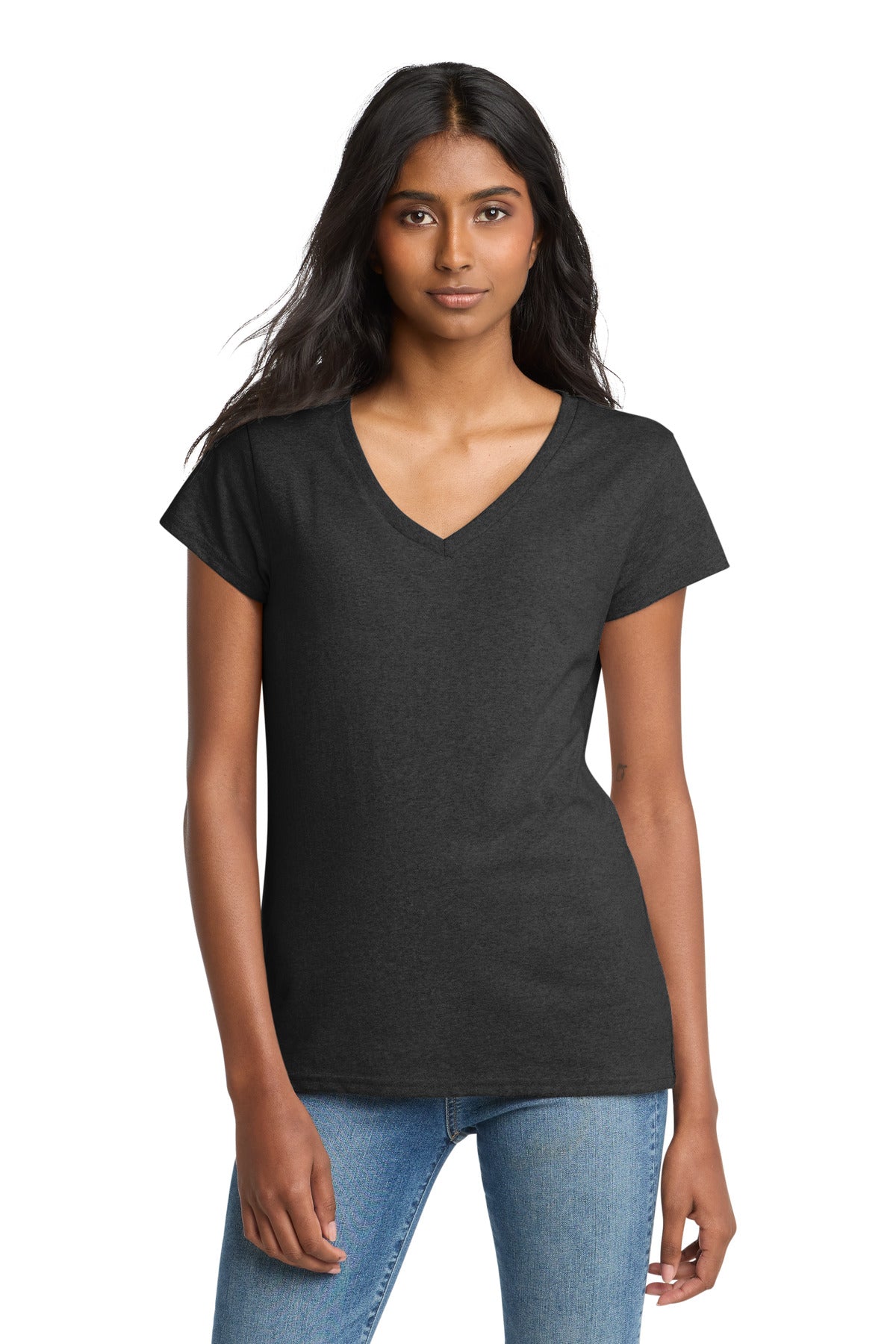 District  ®  Women's Re-Tee  ™  V-Neck DT8001 | Add Your Logo