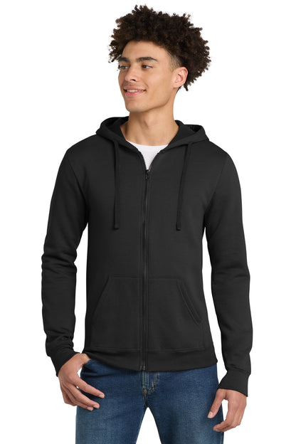 District ®  The Concert Fleece ®  Full-Zip Hoodie. DT800 | Add Your Logo