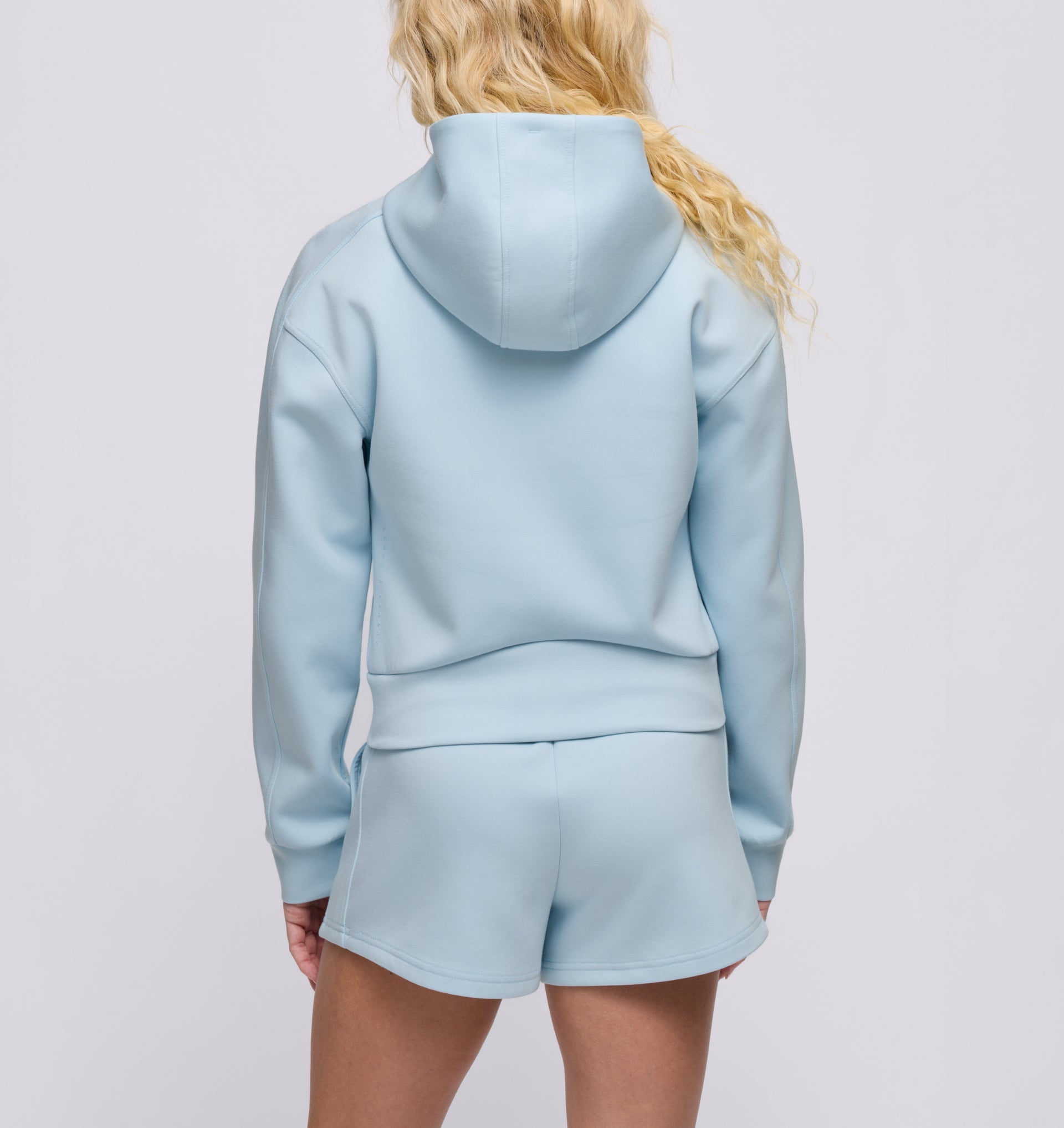 UNRL Essence Full-Zip Hoodie â€“ Cascade Blue