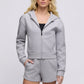 UNRL Essence Full-Zip Hoodie â€“ Core Gray