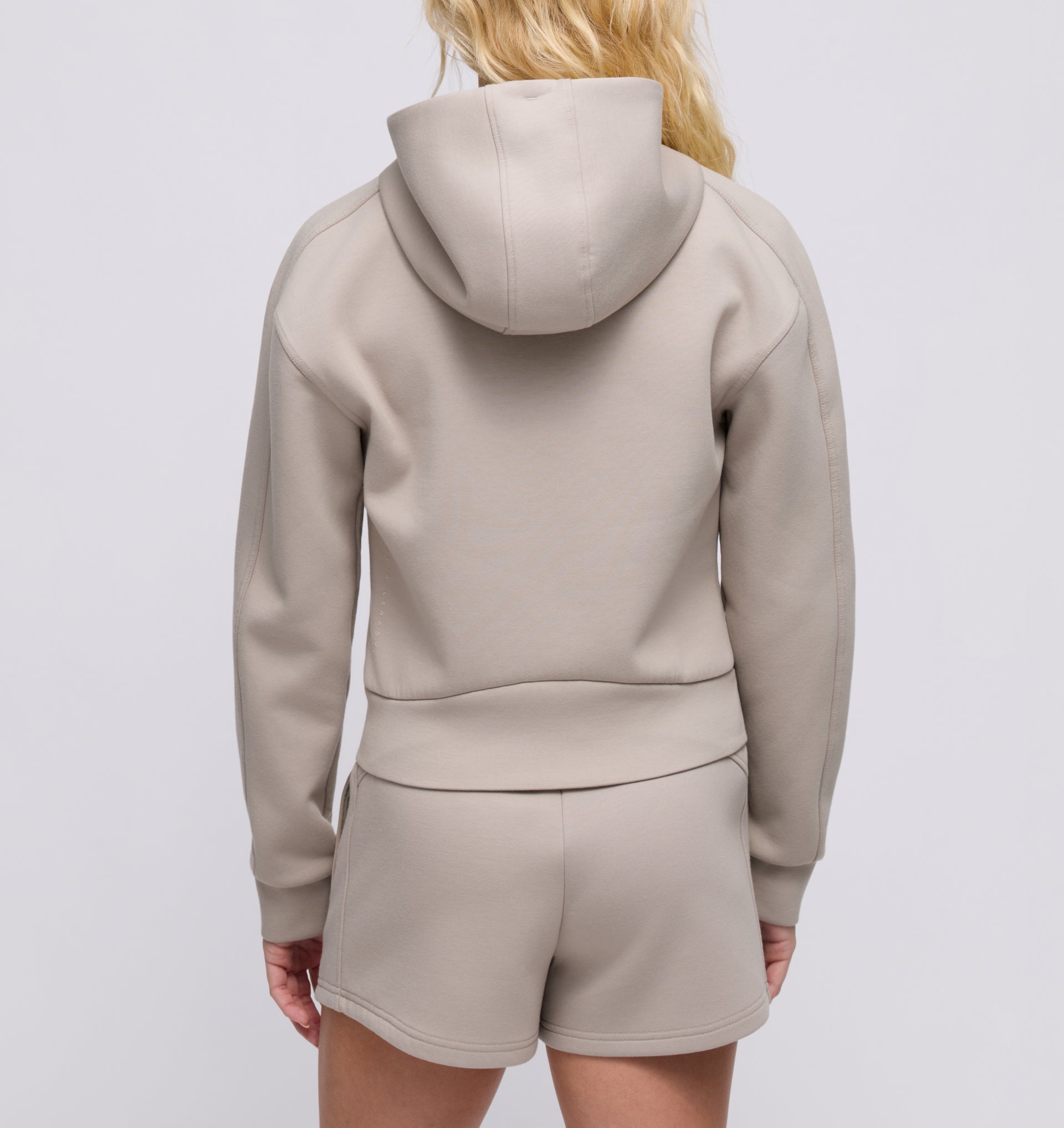 UNRL Essence Full-Zip Hoodie â€“ Pebble