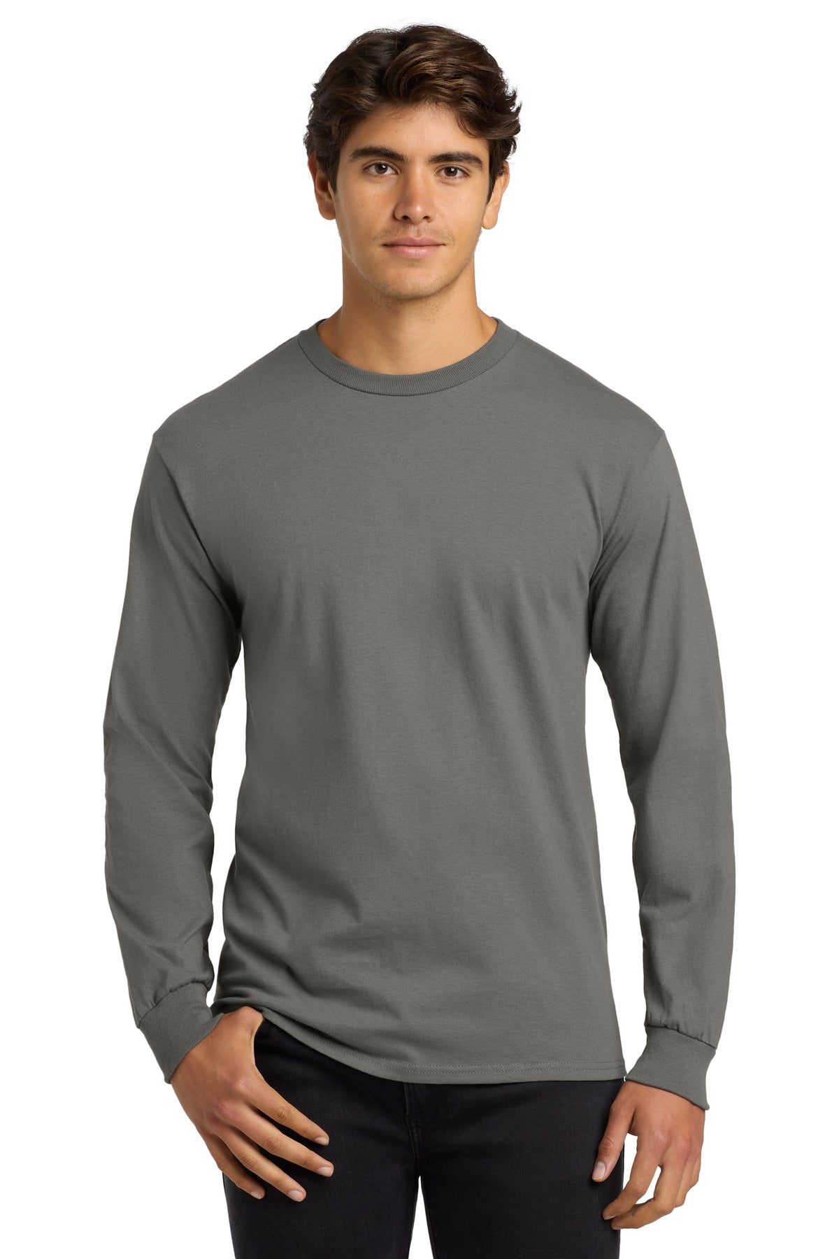 Gildan   - Ultra Cotton   100% US Cotton Long Sleeve T-Shirt.  G2400