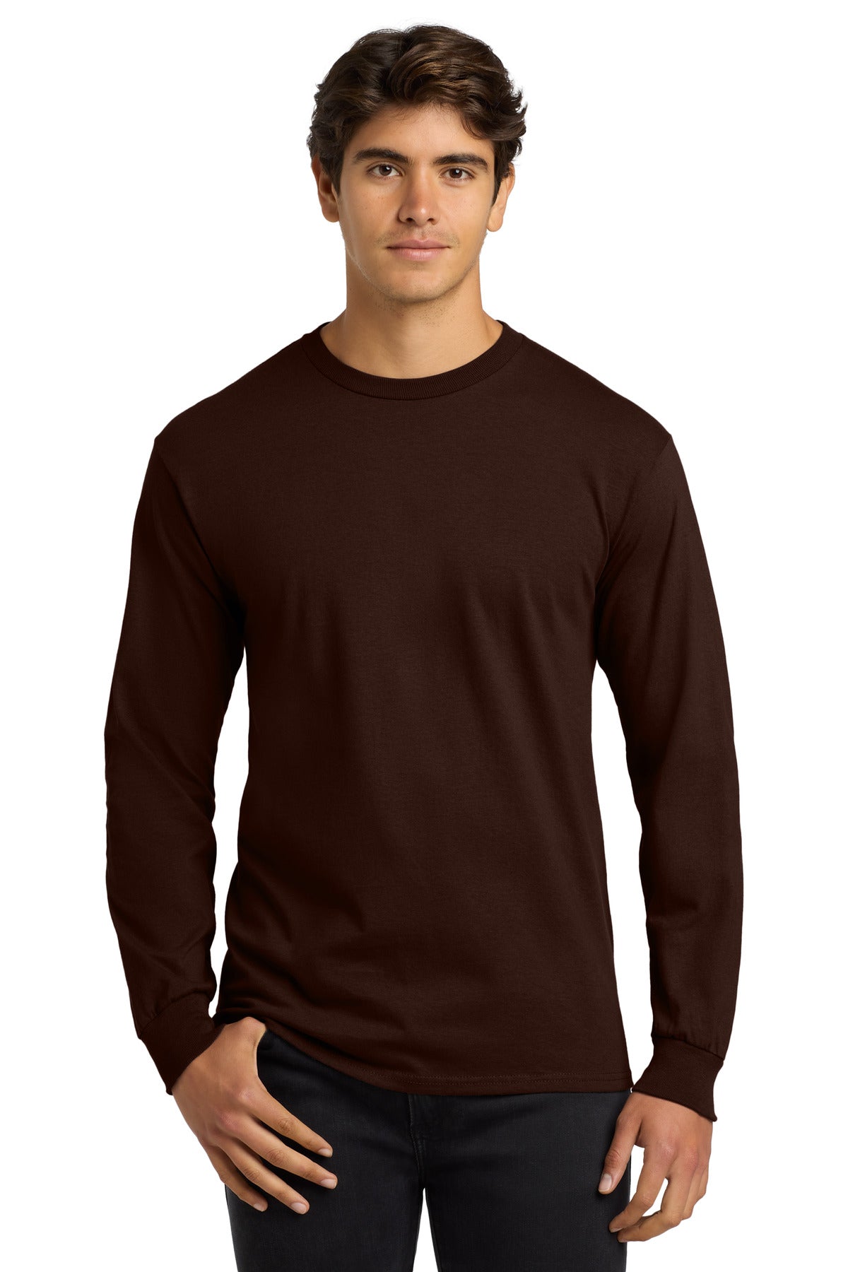 Gildan   - Ultra Cotton   100% US Cotton Long Sleeve T-Shirt.  G2400