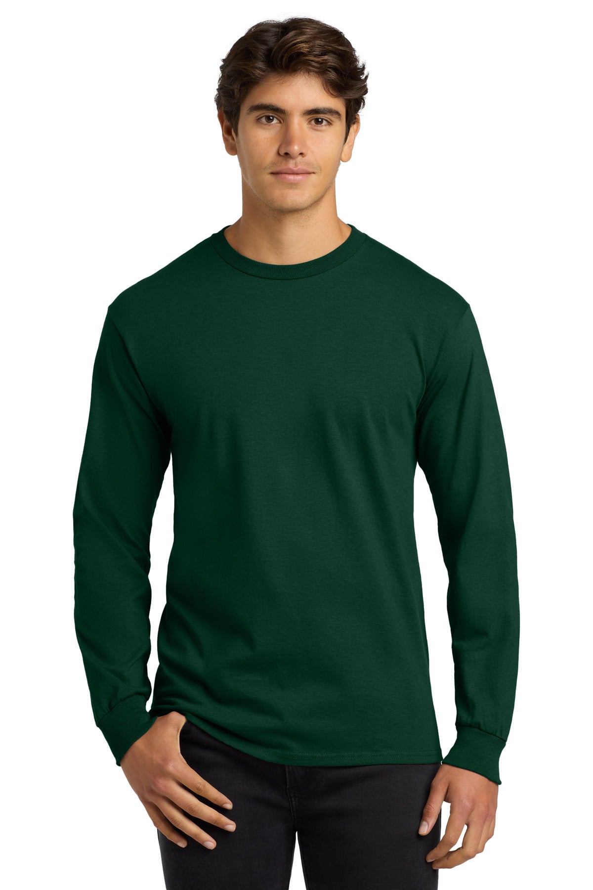 Gildan   - Ultra Cotton   100% US Cotton Long Sleeve T-Shirt.  G2400