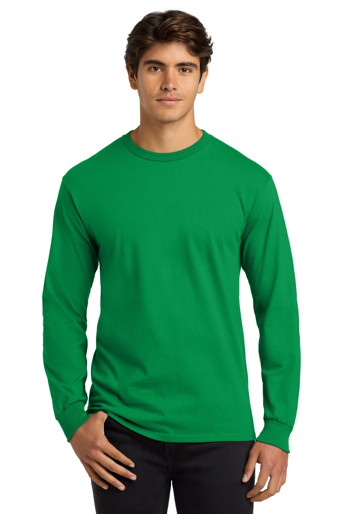 Gildan   - Ultra Cotton   100% US Cotton Long Sleeve T-Shirt.  G2400