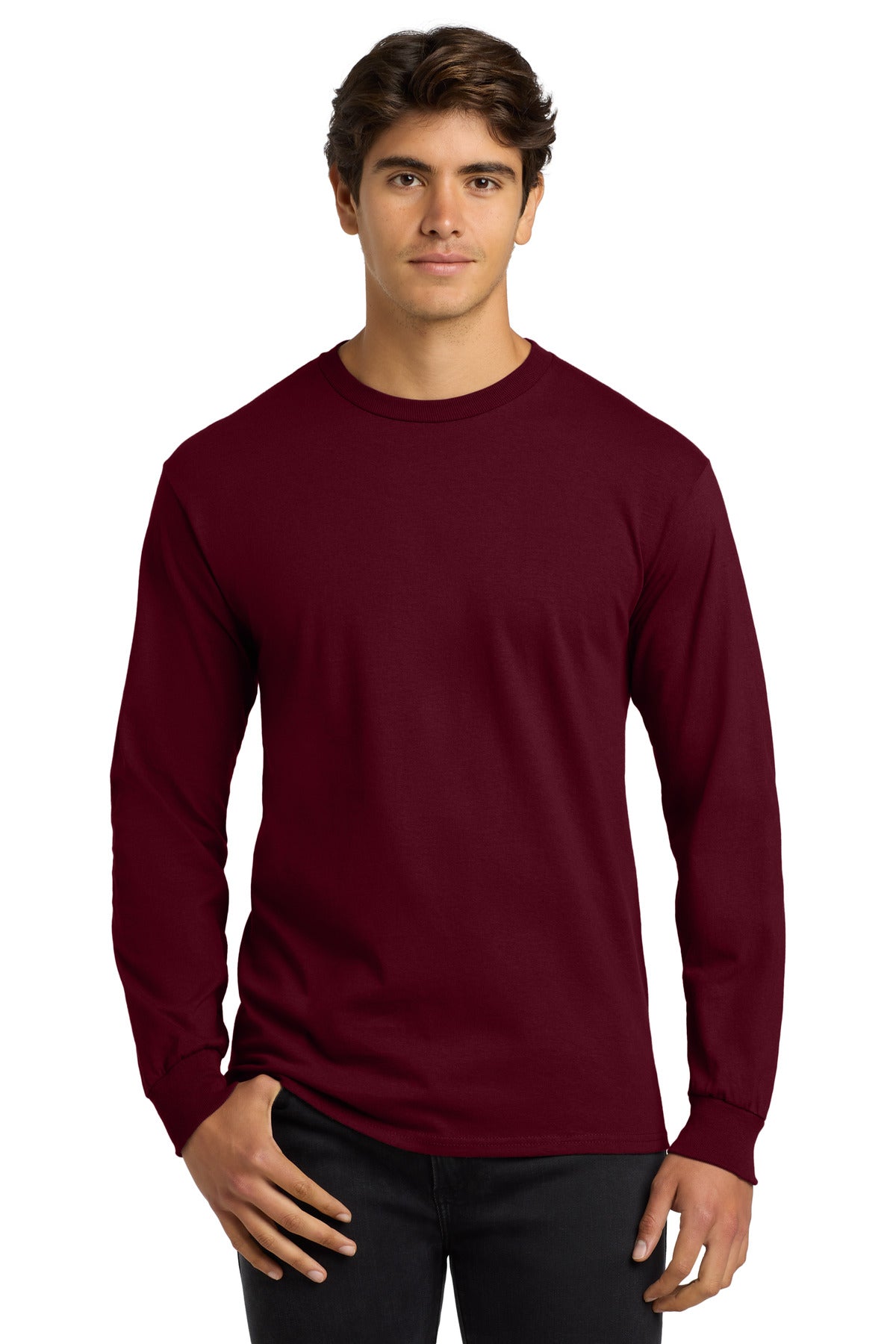 Gildan   - Ultra Cotton   100% US Cotton Long Sleeve T-Shirt.  G2400