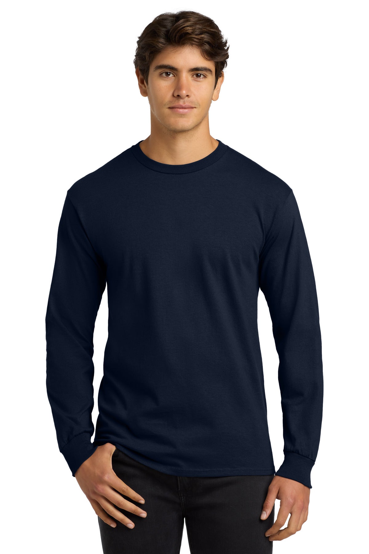 Gildan   - Ultra Cotton   100% US Cotton Long Sleeve T-Shirt.  G2400