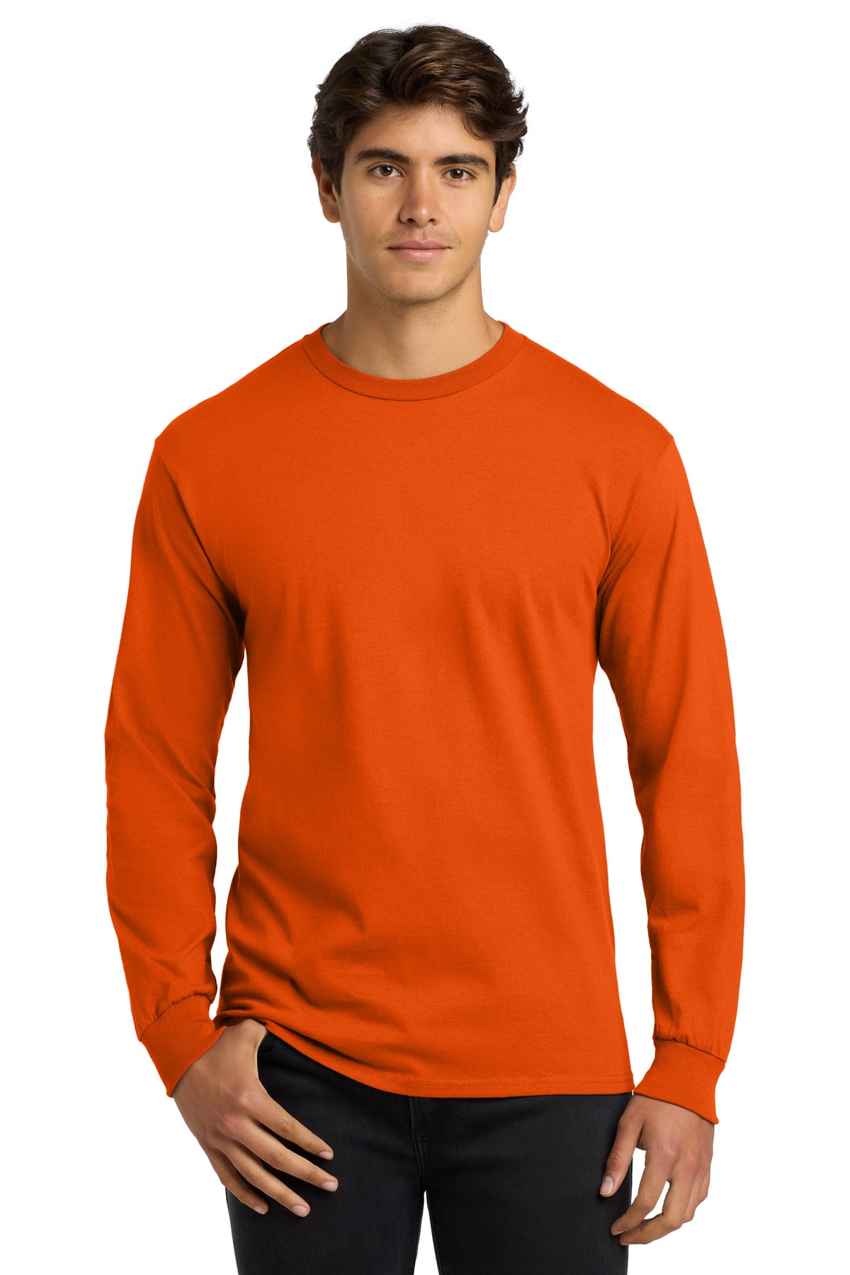 Gildan   - Ultra Cotton   100% US Cotton Long Sleeve T-Shirt.  G2400