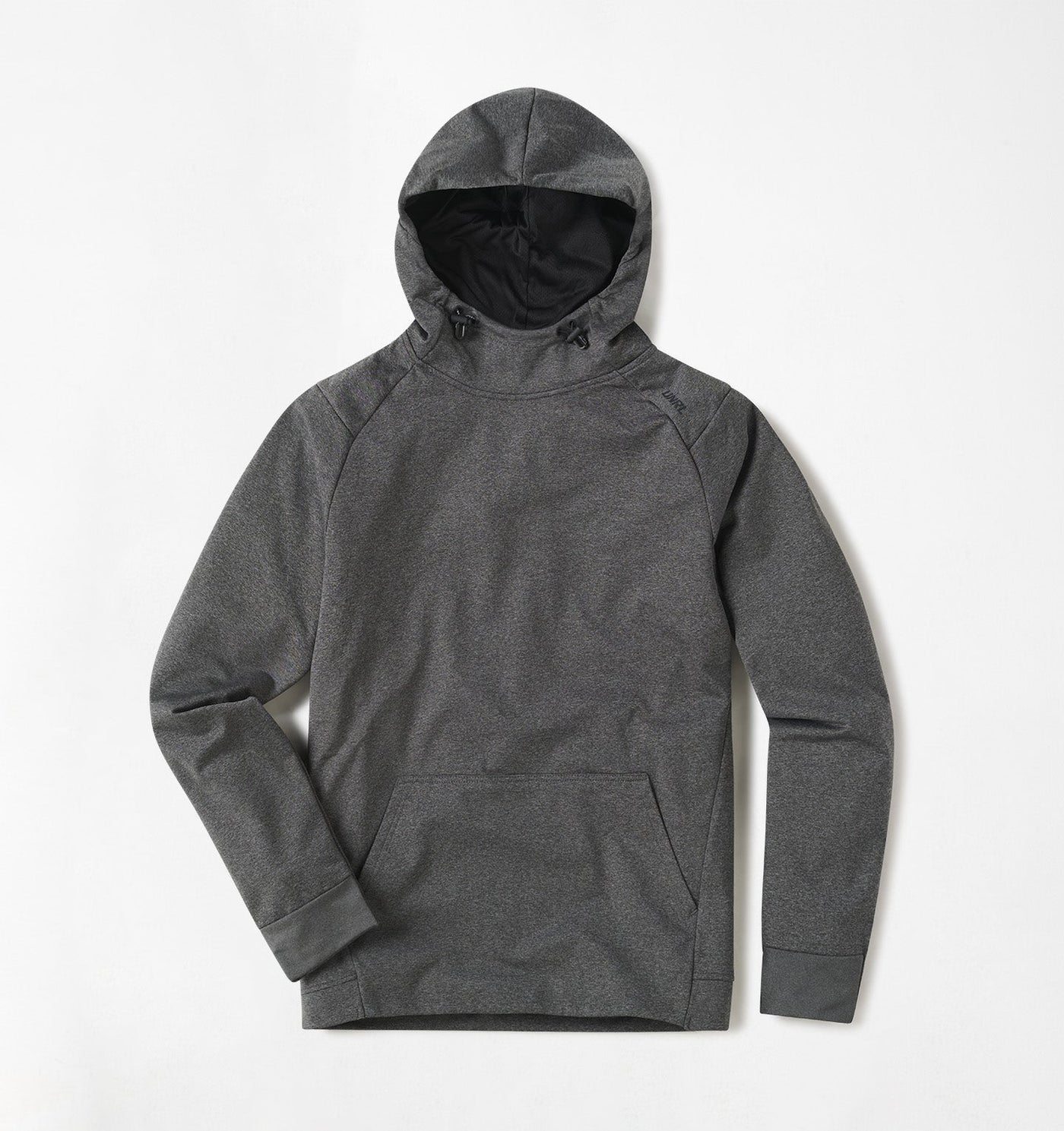 UNRL Crossover Hoodie II – Heather Charcoal | Add Your Logo