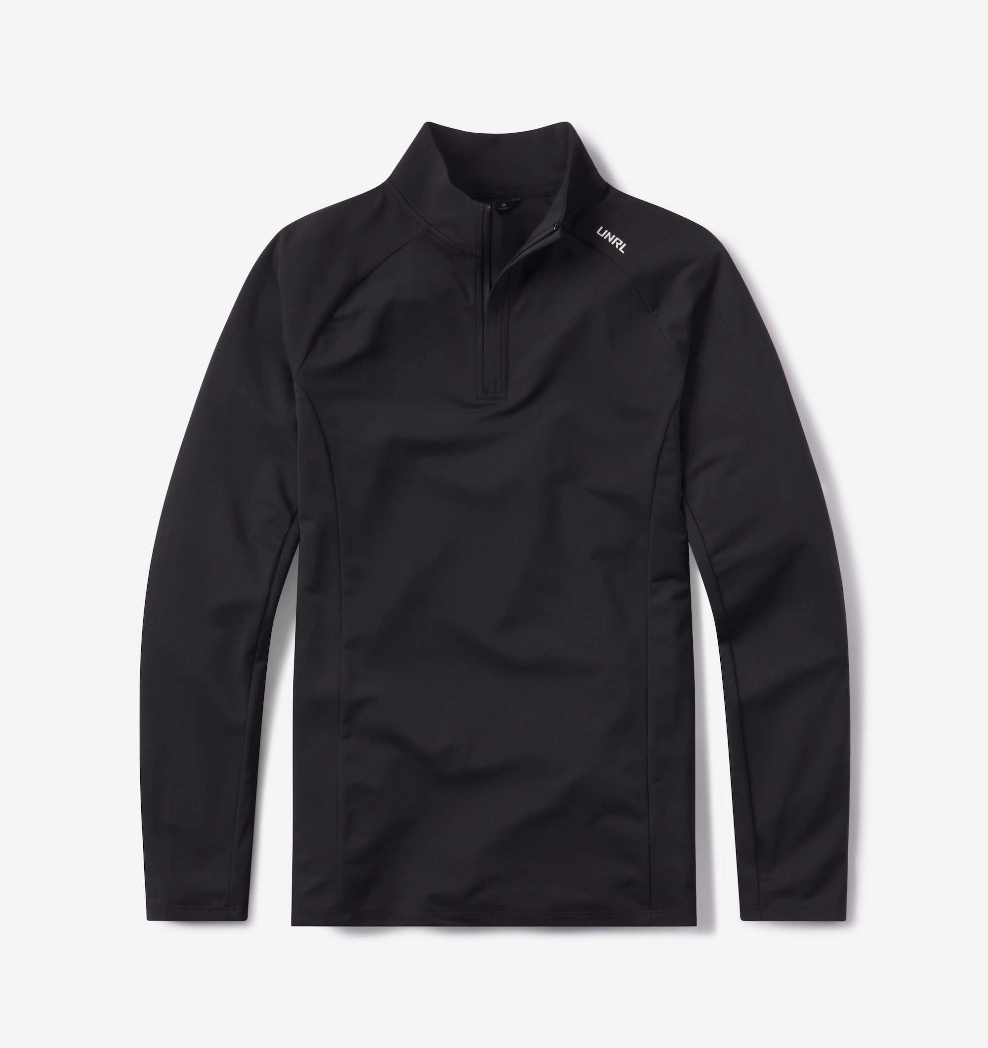 Highlands Quarter Zip â€“ Black flatlay