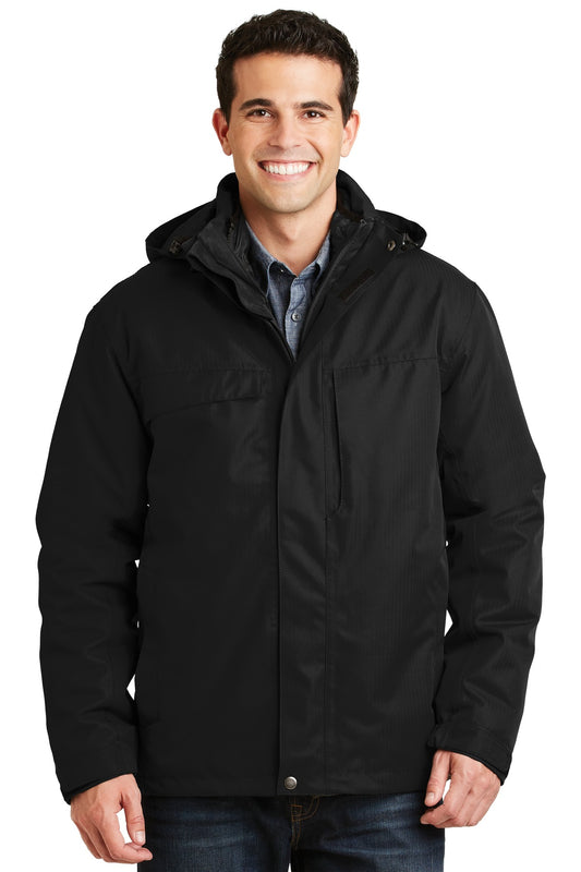 Port Authority   Herringbone 3-in-1 Parka J302