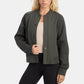 UNRL Womens Jetset Bomber Jacket Ã¢â‚¬â€œ Pine