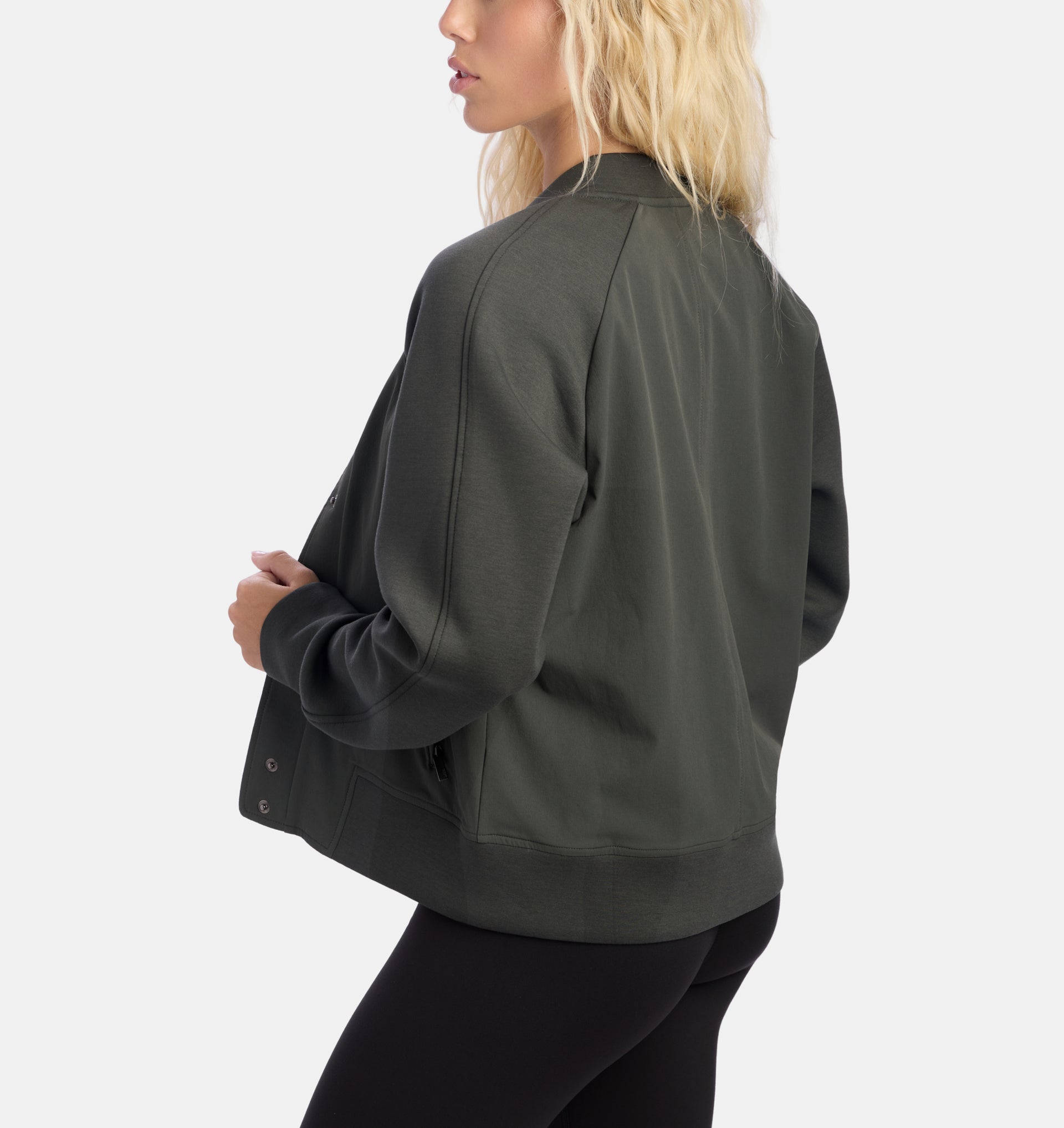 UNRL Women's Jetset Bomber Jacket | Add Your Logo