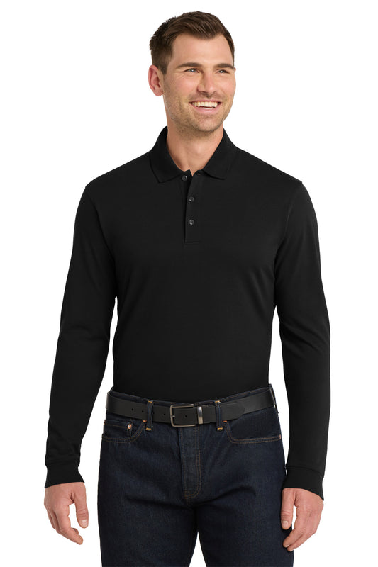 Port Authority   EZCotton   Long Sleeve Polo K8000LS