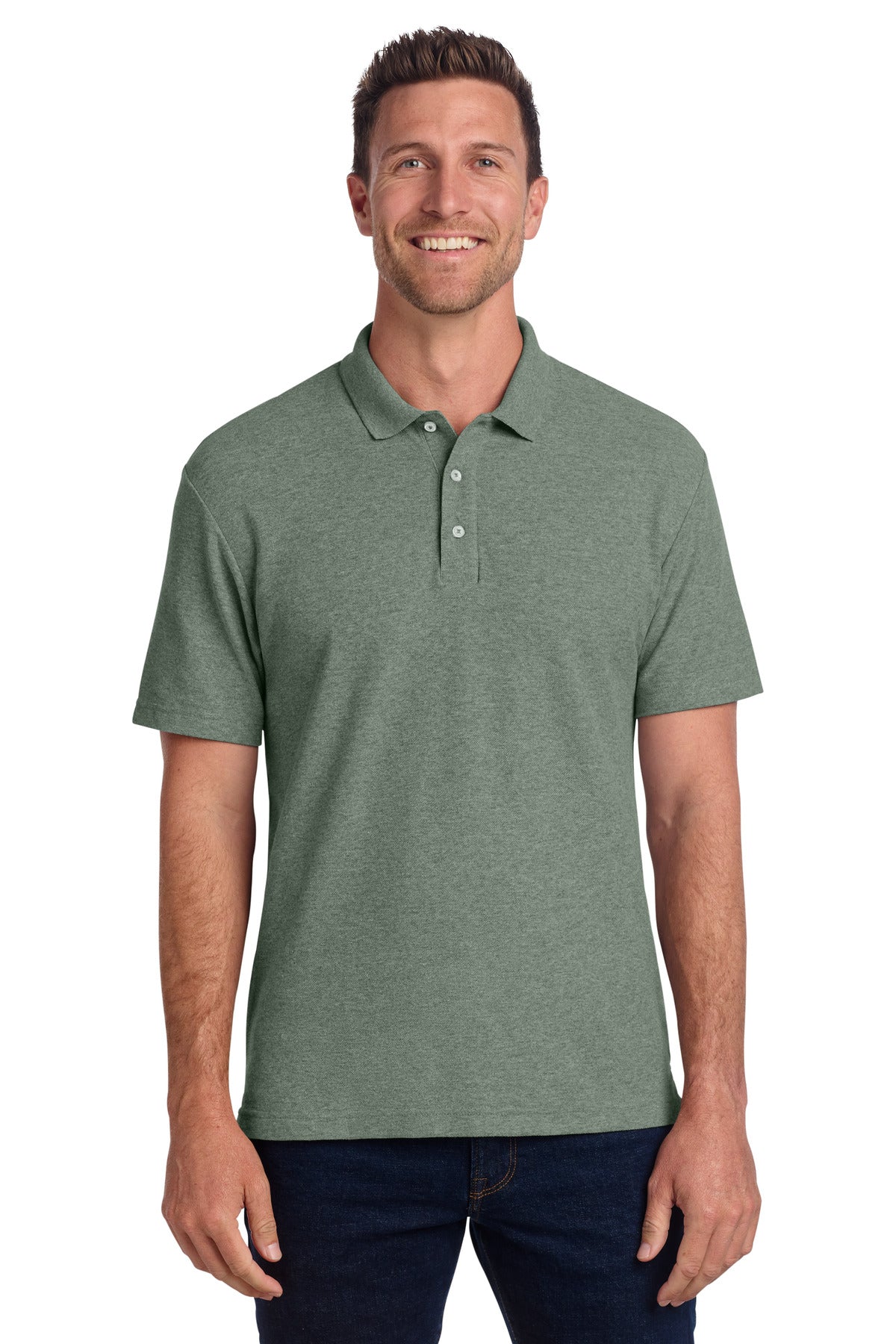 Port Authority   C-FREE   Cotton Blend Pique Polo K867