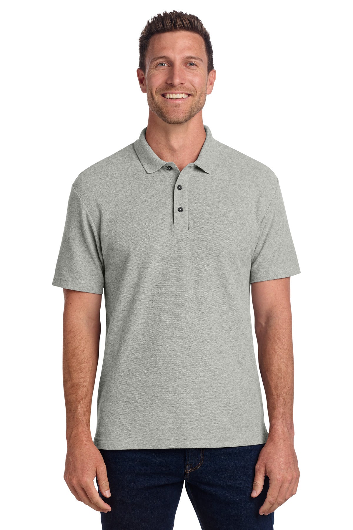Port Authority   C-FREE   Cotton Blend Pique Polo K867