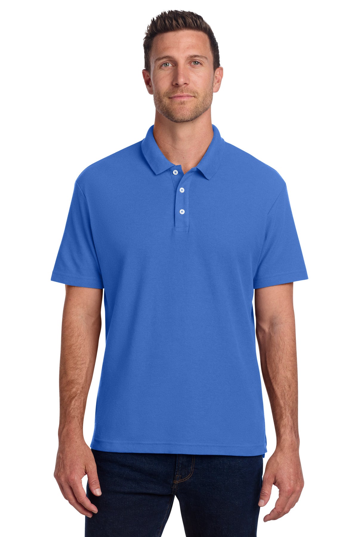 Port Authority   C-FREE   Cotton Blend Pique Polo K867