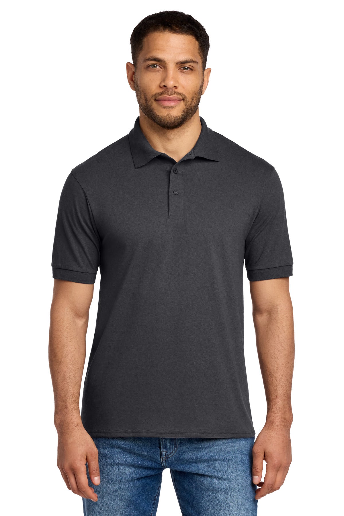 Port & Co ®  Tall Core Blend Jersey Knit Polo. KP55T | Add Your Logo