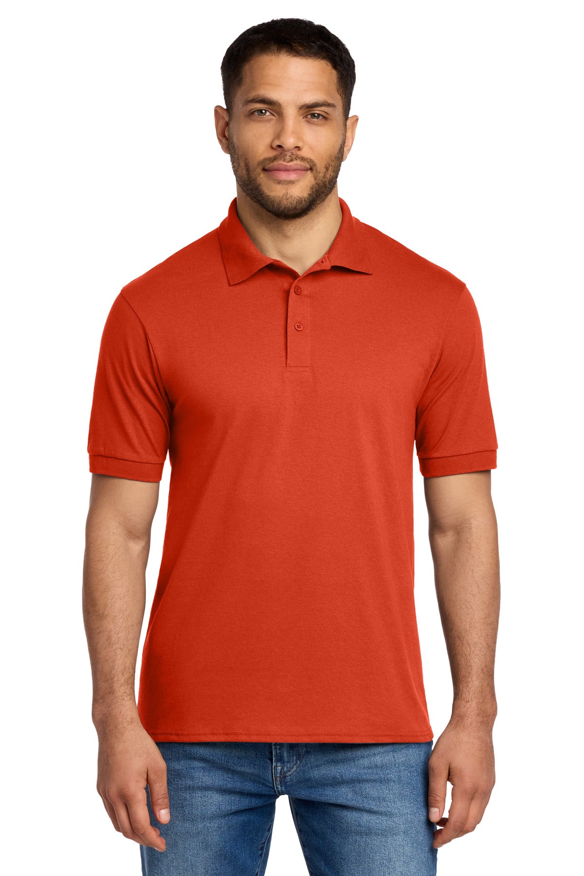 Port & Co ®  Tall Core Blend Jersey Knit Polo. KP55T | Add Your Logo