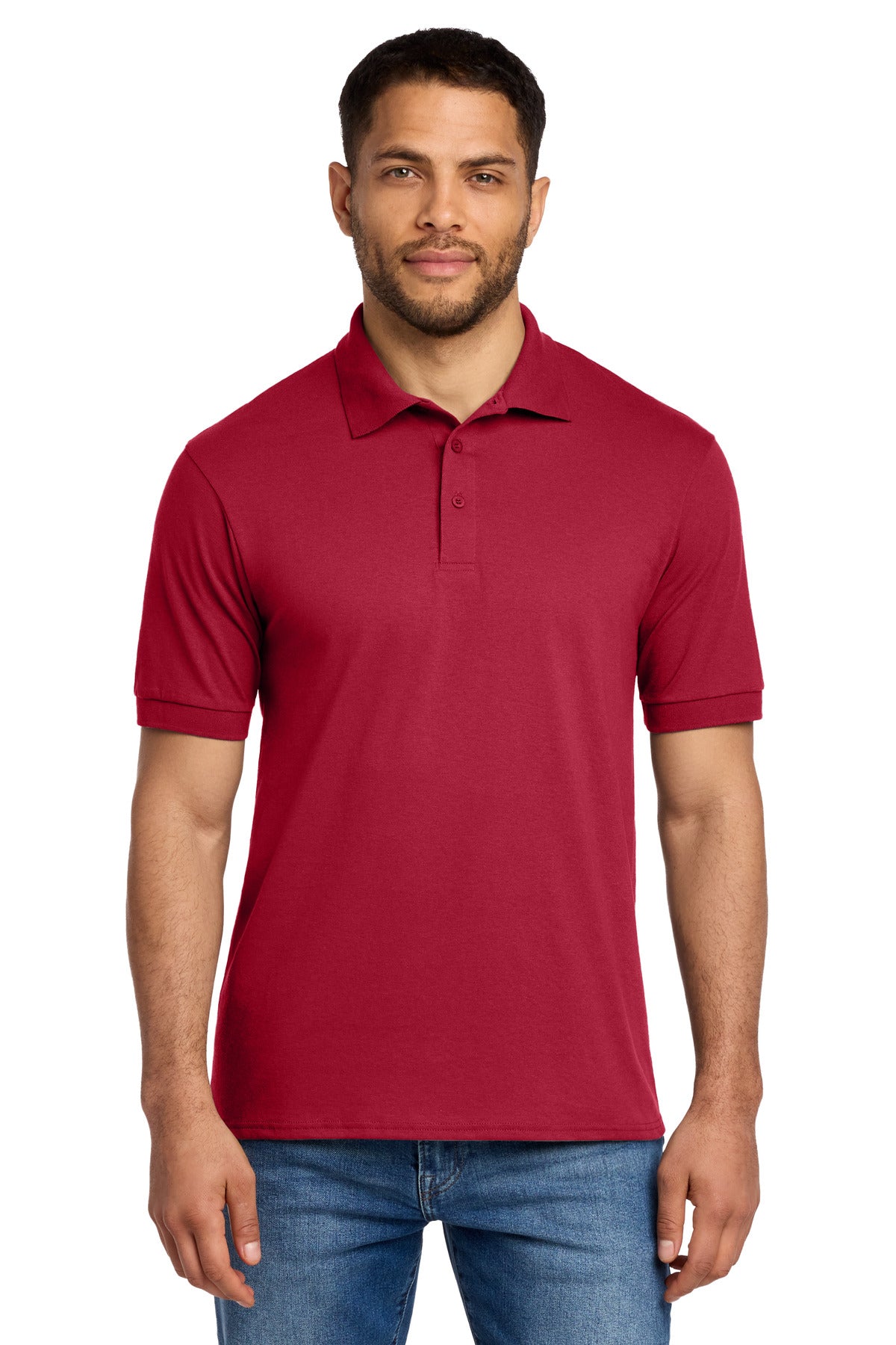 Port & Co ®  Tall Core Blend Jersey Knit Polo. KP55T | Add Your Logo