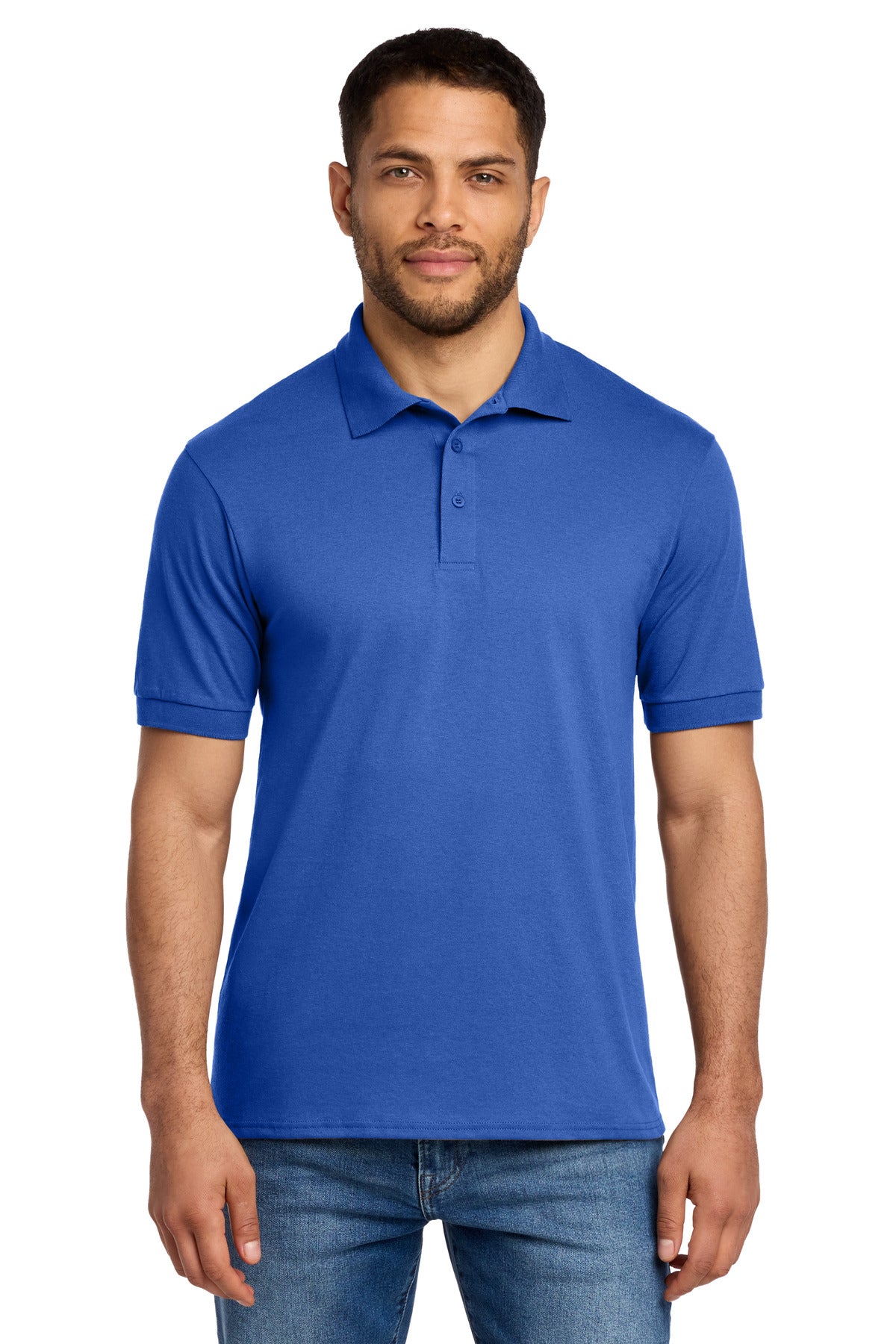 Port & Co ®  Tall Core Blend Jersey Knit Polo. KP55T | Add Your Logo
