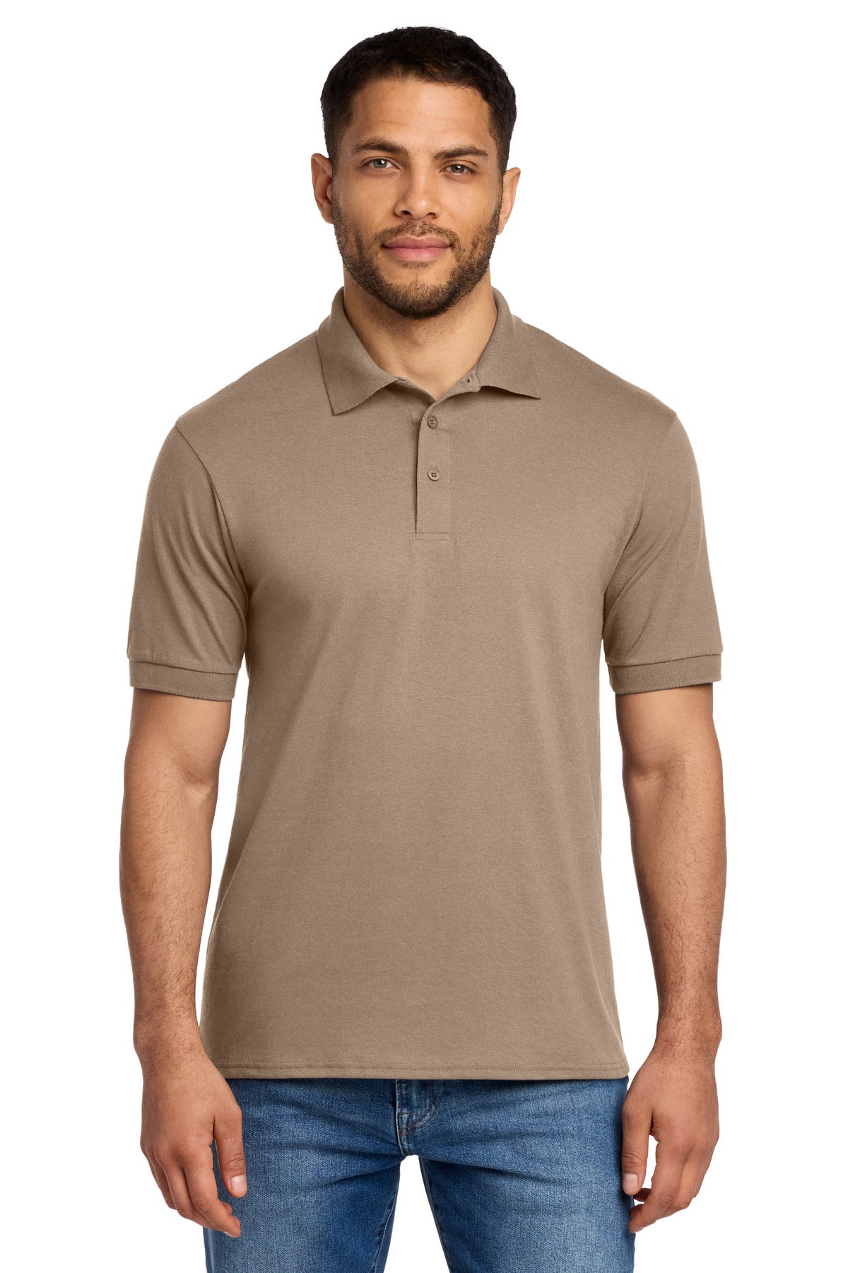 Port & Co ®  Tall Core Blend Jersey Knit Polo. KP55T | Add Your Logo