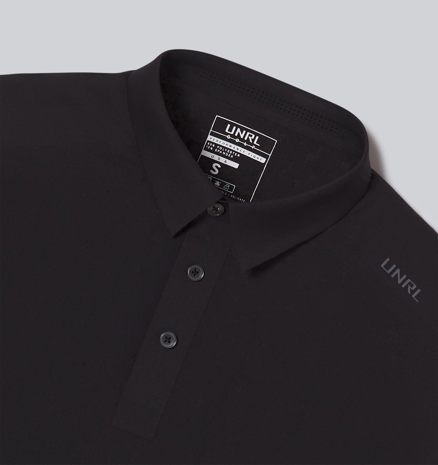 UNRL Legend Polo – Matte Black
