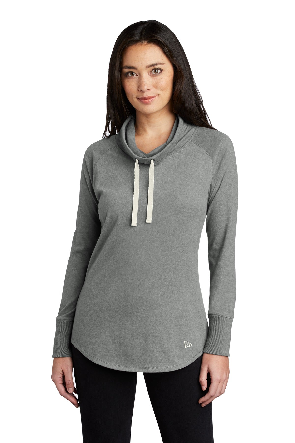 New Era    Women's Sueded Cotton Blend Cowl Tee LNEA123